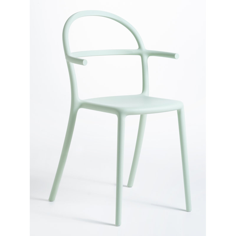 Generic C Arm Chair, Sage Green