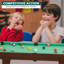 Mini table de billard 36 po Raychee avec boules, bâtons, craie, brosse et triangle