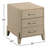 Pelaghia 3 - Drawer End Table and Built-In Outlets