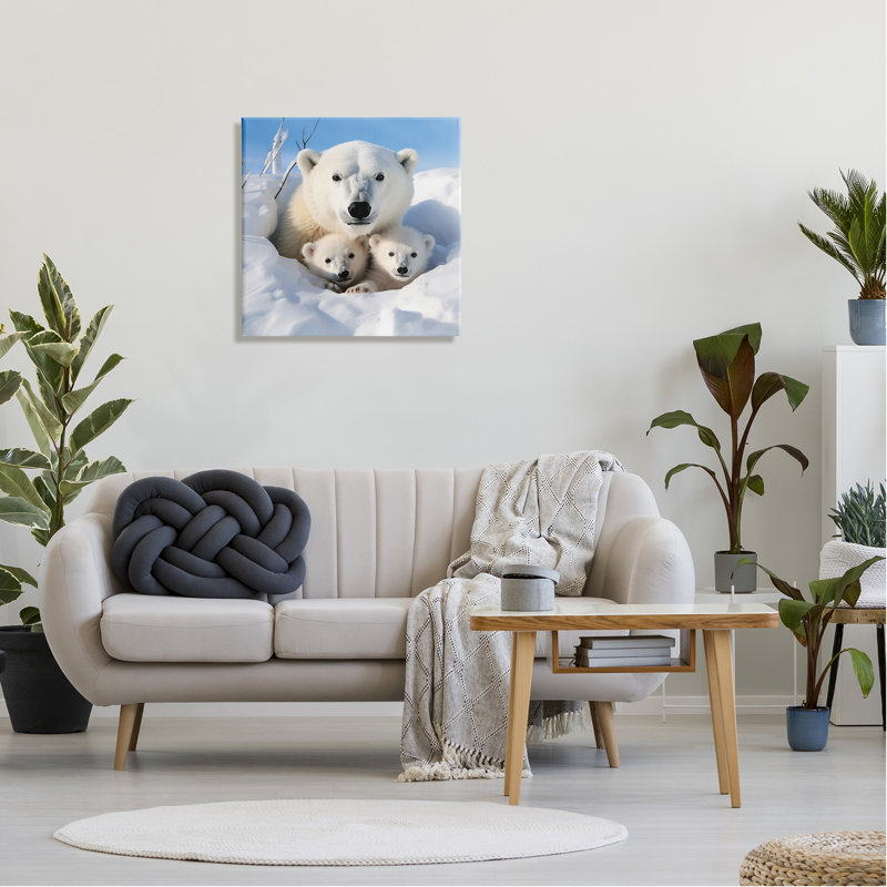 Peeking Bear, H 24 po x l 24 po x P 1,5 po