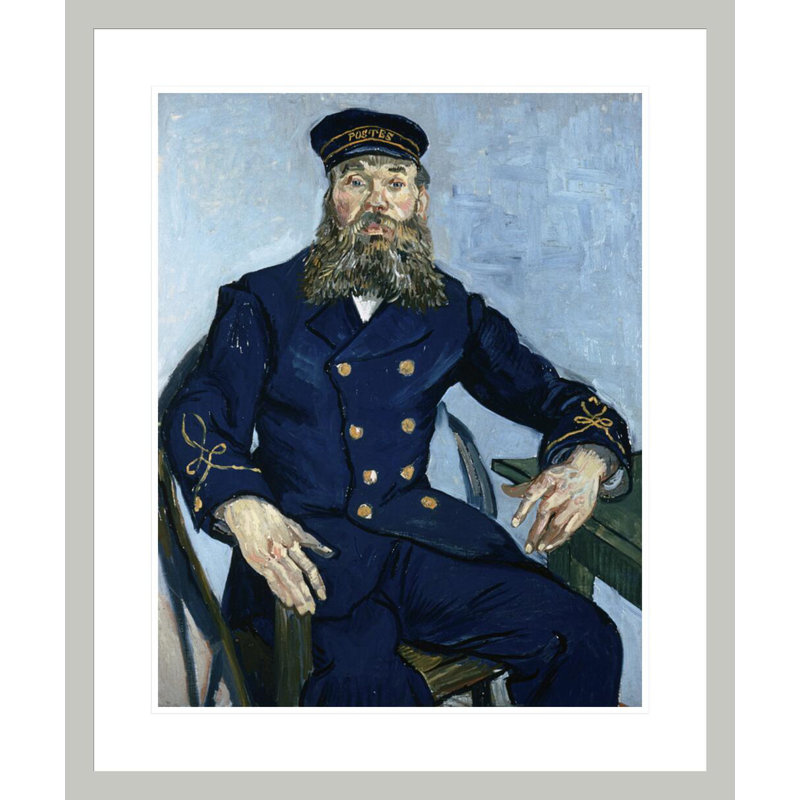 «Postman Joseph Roulin» par Vincent van Gogh, impression giclée encadrée, 28,05 po H x 23,5 po L