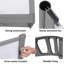 Dakota Fields 150 cm W x 100 cm D Retractable Door / Window Awning-1429458117
