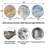 Modern Abstract Wall Decor on Metal