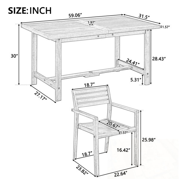 Dimensions du produit