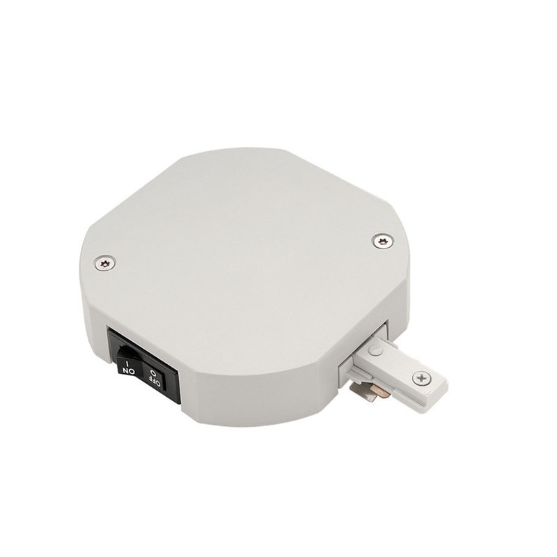Limiteur de courant de voie avec extrémité en direct pour circuit simple H, Blanc, 10.0A
