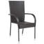 Frazee Stacking Patio Dining Armchair-37960781