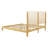 Arden Modern Solid Wood Bed Frame With Slatted Headboard-122657331-122657334