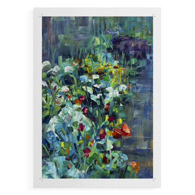 Lots of Love in the Garden -Canvas Print Only - NOT FRAMED