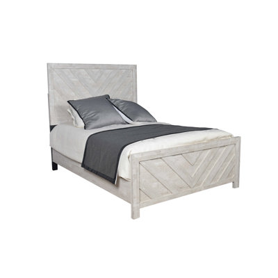 Full Size Bedroom Bed In Gray, Contemporary Design With Functional Wood Modern Gray Bed, Offering Comfort Construction