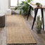 Tapis en jute tissé à plat à la main Ardee