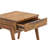 Lito Solid Wood Top 1 End Table with Storage