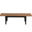 Table de cuisine extensible, 106,5 po de longueur, repas de famille, style, table de salle à manger 106,3 po pour bureau et bureau, conception, supporte 110,23 livres, matériau en panneau de particules