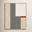 Slice of Red 2 by Robert Kamnatnik - Framed Wall Art-1408092166-1408092183