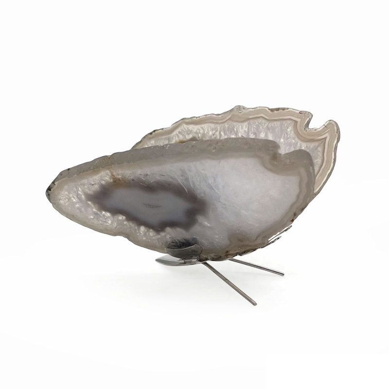 Figurine papillon Desriee, Gris rustique