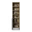 Azjon 190cm H x 50cm W Standard Bookcase-1042987386