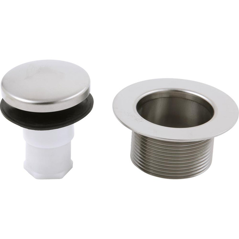 Drain de baignoire Classic Drain, Acier inoxydable Brilliance
