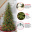 The Holiday Aisle® 6.5ft. Dunhill Fir Slim Tree with Clear Lights-105626653-105626652