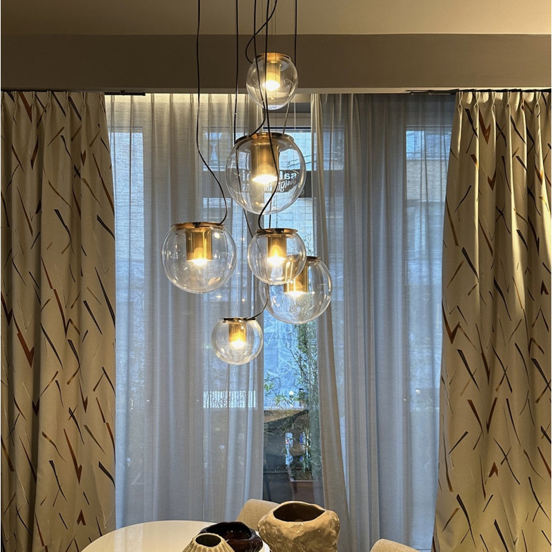 The Globe 1 - Light Pendant, 10.6" H x 11.8" W x 11.8" D
