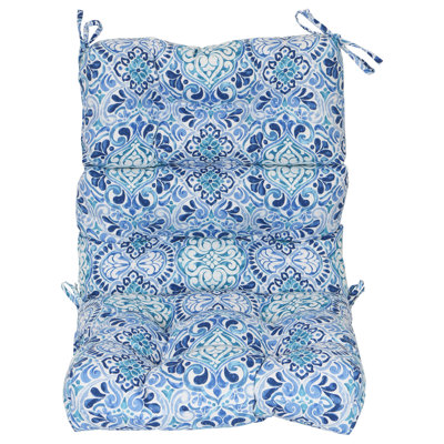 Outdoor Tufted Seat/Back Chair Cushion