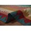 Tapis de couloir kilim fabriqué à la main 5 x 15 dans un style bohémien du sud-ouest