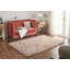 Tapis taupe tissé à la main Zalewski-331545884