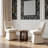 Upholstered Swivel Dining Chair-1947745924