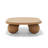Oval ash wood coffee table-110494536-110494539