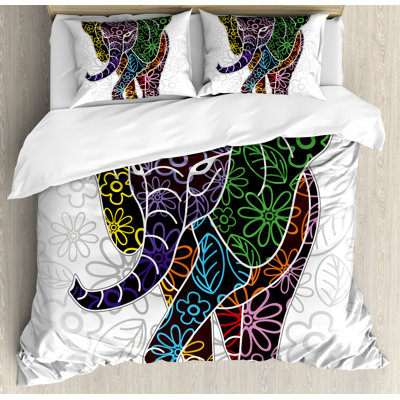 Batik Modern & Contemporary Duvet Cover