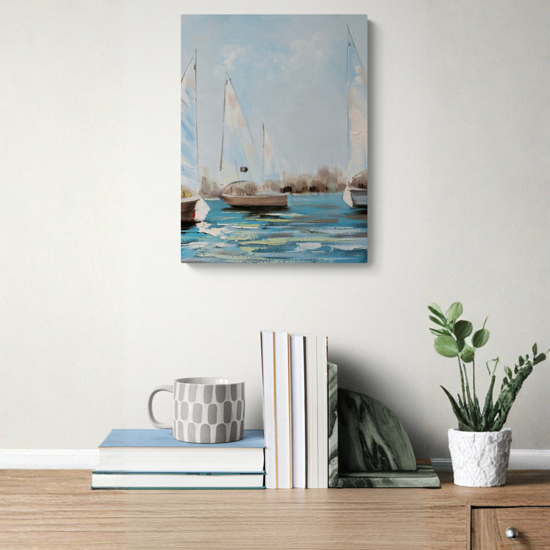 «Quiet Harbor», reproduction d'art sur toile tendue, 1520
