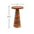 Mid-Century Farmhouse Cottagecore Handmade Wooden Accent End Table-1618155322-1618155316