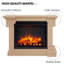 ASHBOURNE FLAMME 82cm W Electric Fireplace-1246989339