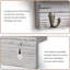 Worchester Wall Organizer with Key Hooks-340982413-340892996