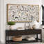 «Birds On Wildflower Plants Minimalist Modern Extra Large», reproduction d'art sur toile encadrée-111665854-107117923