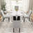 5-Piece Round Dining Table Set-1082851449