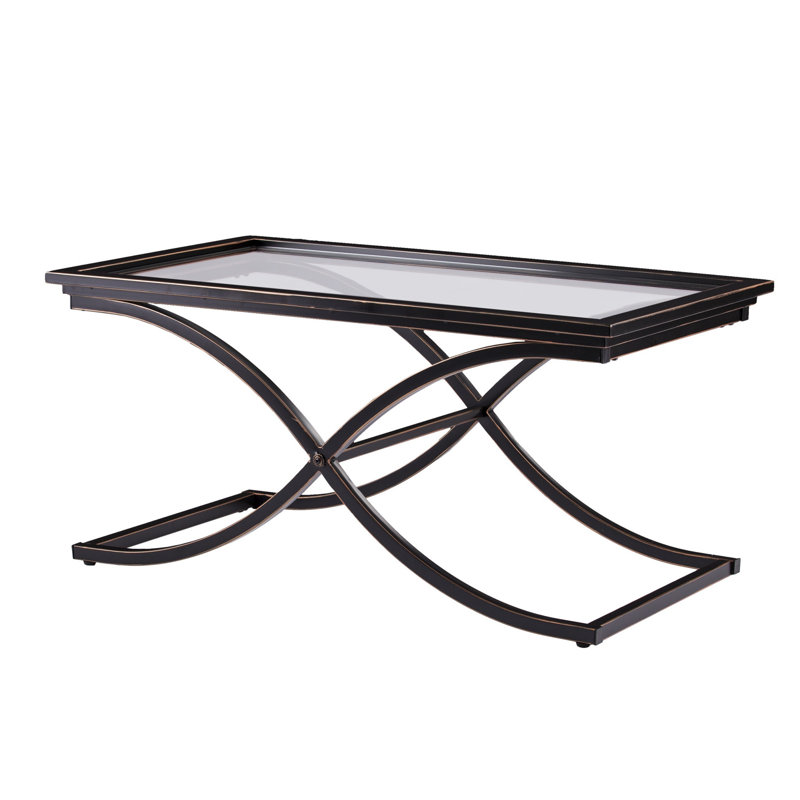 Table basse à roulettes avec rangement
