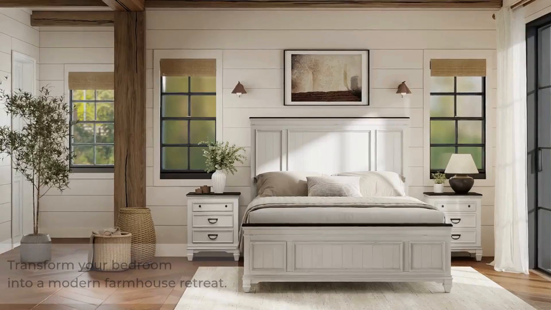 Laurel Foundry Modern Farmhouse® Semaj Wood Bedroom Set With