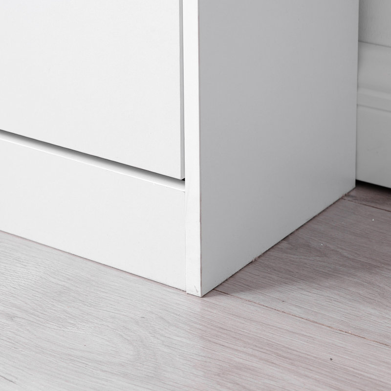 12 Pair Flip Down Shoe Storage