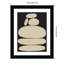 Zen River Rocks Black And Tan by The Creative Bunch Studio-1464410863-1464410870