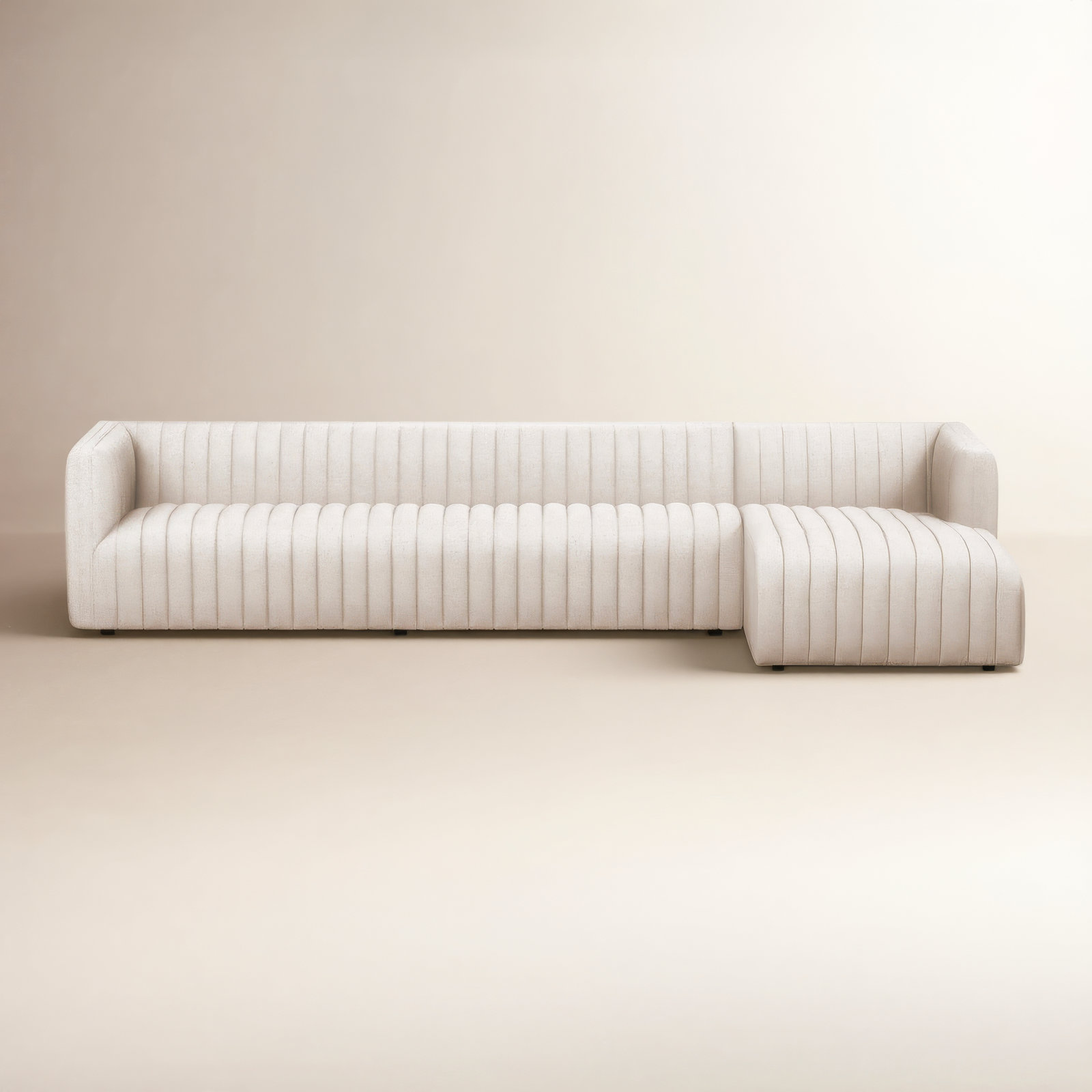 Brandt Upholstered Chaise L-Sectional, Right Hand Facing