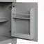 Meuble-lavabo de 20 po avec lavabo, armoire de salle de bain avec porte à fermeture douce, support de rangement et tablette réglable-844435024