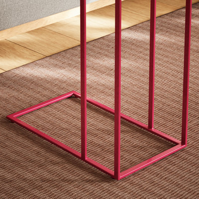 Salma Colorful Enamel End Table