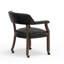 Gorman Dining And Game 5-Piece Set With Black Faux Leather
