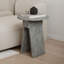 Chen Modern Side Table Minimalist with Round Top-1083210113