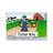 Personalized Farming Male Snow Globe Frame Gift  6" x 4"-104976494-104775442