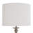 Aseem 61" Traditional Floor Lamp - Distressed Gray Finish - Taupe Hardback Silk Shade-383298898