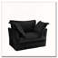 Fauteuil en velours côtelé-106850530