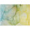 3' X 5' Green Abstract Washable Non Skid Indoor Outdoor Area Rug