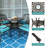 4 - Person Patio Dining Set Umbrella Hole Included Round Table with Cushions Included-1092210389