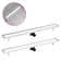 Lira 14cm Bathroom Sink Drain Waste with Overflow