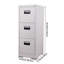 Steel Rectangle Accent Cabinet